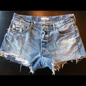 Moussy vintage denim shorts size 31